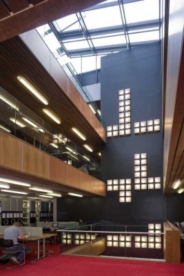 David Wilson Library, University of Leicester building interior