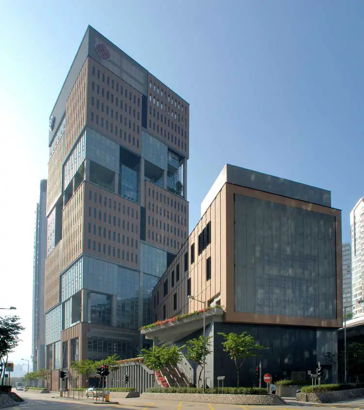 Hong Kong Community College building by AD+RG Architects