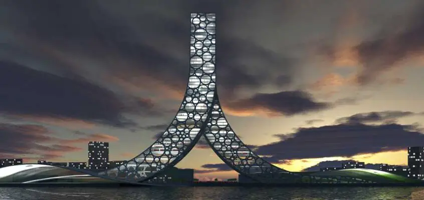 Shanghai Expo R&EN Building by BIG architects