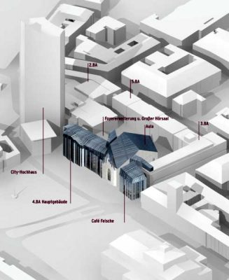 Higher Education Building in Germany design by EEA