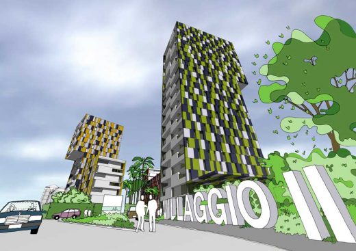 Villagio Accra Ghana buildings by AHMM