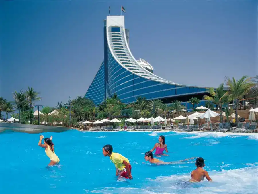 Wild Wadi Aqua Park Dubai Resort splash pool