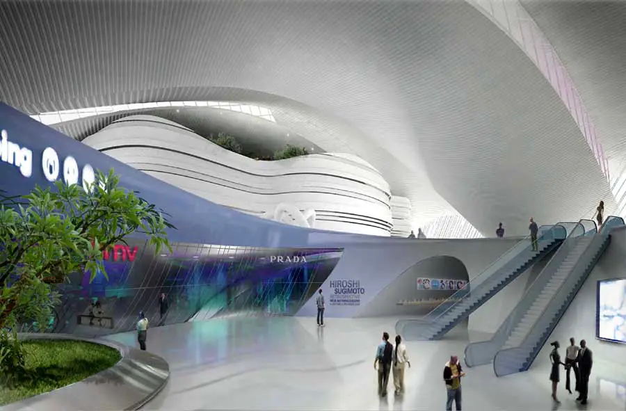 Performing Arts Centre Taipei Entry design by Studio Nicoletti Associates