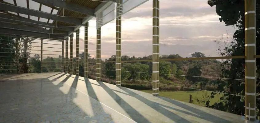 Magic Bus, Karjat Dam India Building