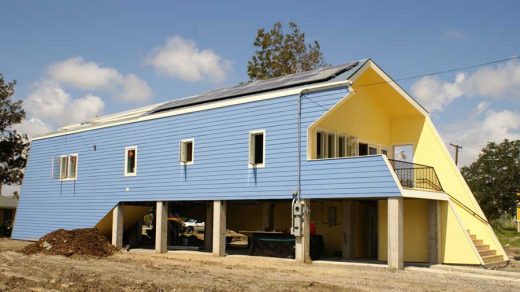 Lower Ninth Ward home design by Graftlab in Louisiana