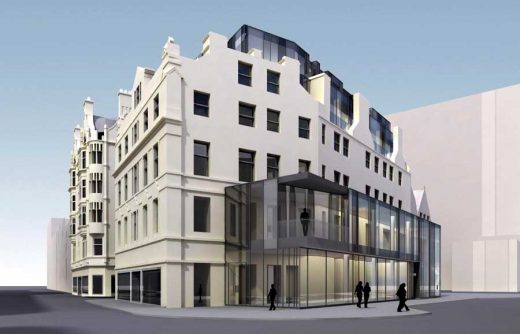 Union Street hotel Aberdeen building design