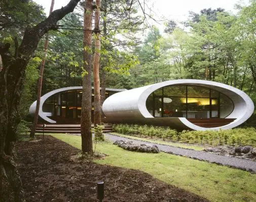 SHELL villa Japan property by ARTechnic architects