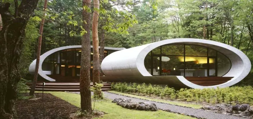 SHELL villa Japan home by ARTechnic