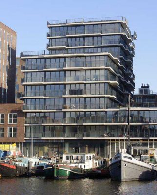 Westerdok Apartment Amsterdam building by MVRDV