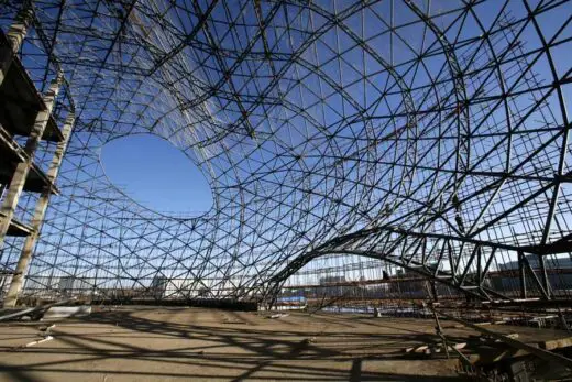 Erdos Museum Mongolia design by MAD Architects