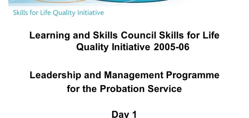 Learning and Skills Council Programme
