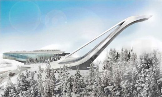 Nizhny Novgorod ski jump building Russia