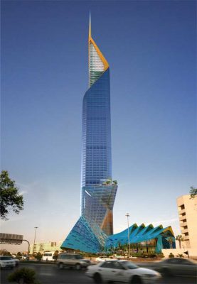 Alrriyadh Ritz Carlton Tower building KSA