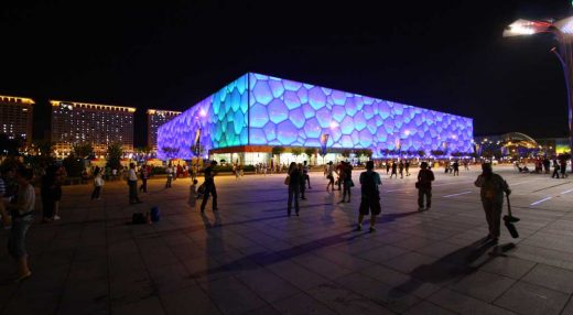 Beijing Olympics Watercube by RMJM sports design studio