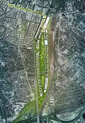 Aurelis Masterplan Duisburg layout