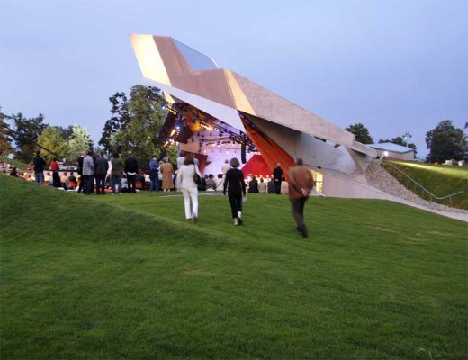 Cloudtower Grafenegg open-air pavilion building