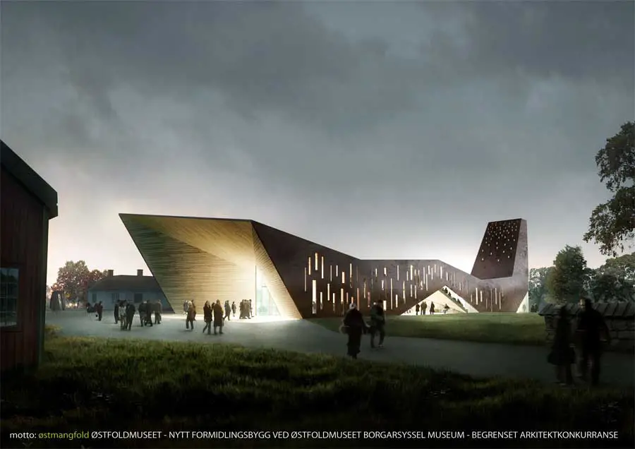 Østfoldmuseet, Norway - Sarpsborg building by RRA