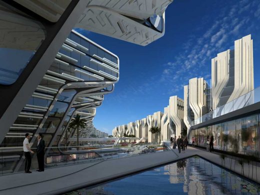 Stone Towers Cairo design by Zaha Hadid Architects