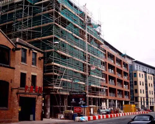 Quayside Lofts Newcastle building photo
