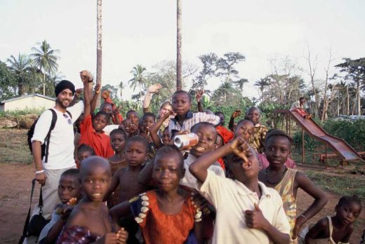 Sierra Leone School building children Africa