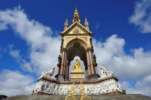 Albert Memorial Kensington Gardens London