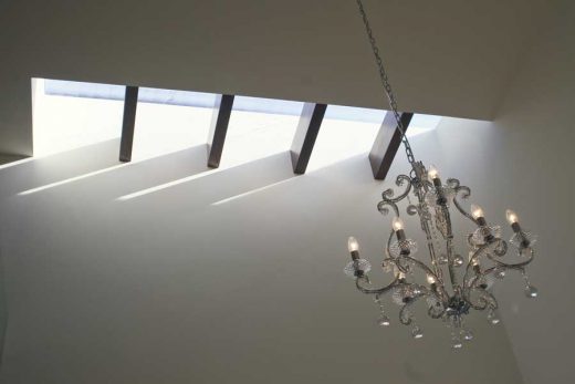 Belsize Park London property chandelier