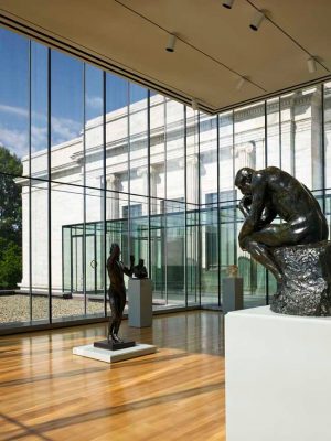 Cleveland Museum of Art Ohio interior sculpture