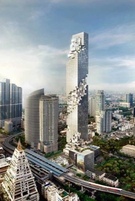 MahaNakhon Bangkok tower building design