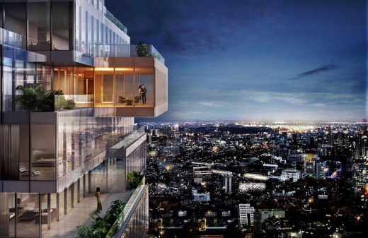 MahaNakhon Tower Bangkok apartment design