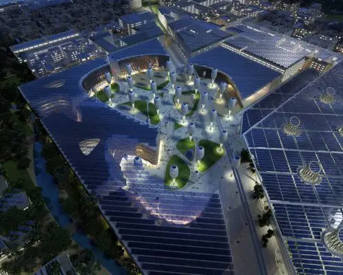 Masdar Plaza near Abu Dhabi by LAVA