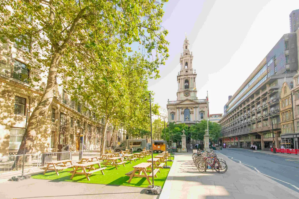 St Mary-le-Strand London Church building UK