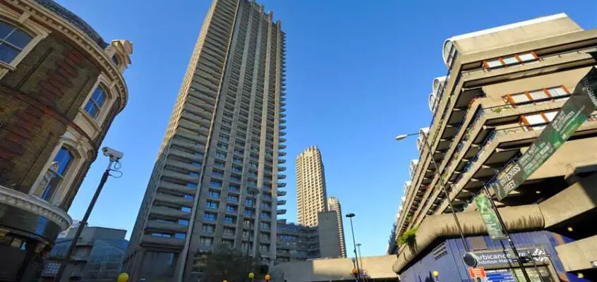 Barbican Centre London Housing, Architecture