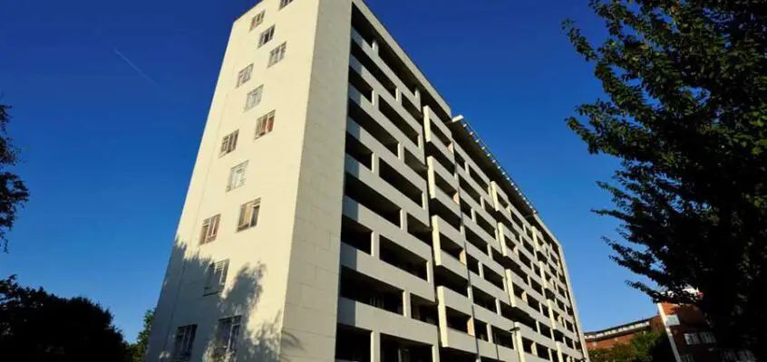 Hallfield Housing Estate London Building