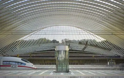 Liege-Guillemins TGV Station, Belgium