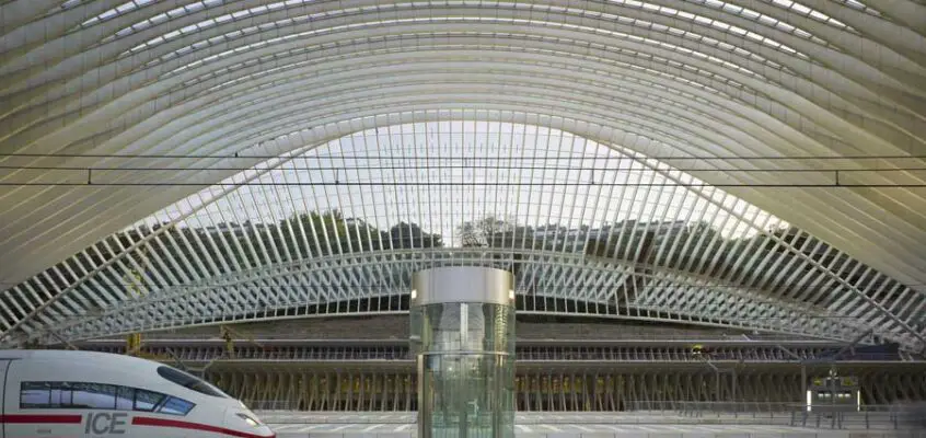 Liege-Guillemins TGV Station, Belgium