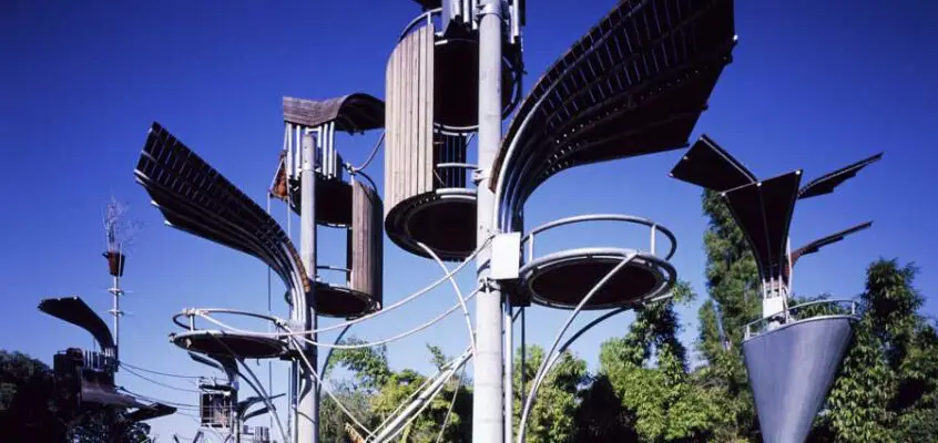 Perth Zoo Orang-utan Enclosure, Australia