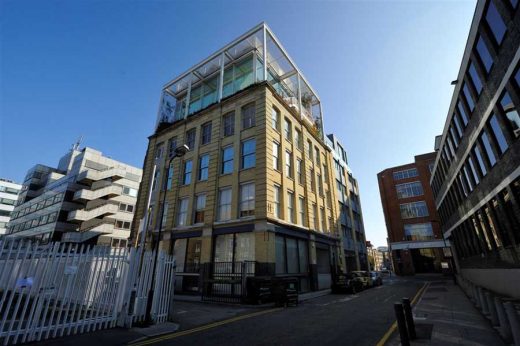 Shoreditch rooftop apartment, Clere Street Building