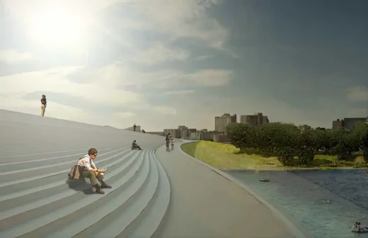Calgary Bridge Competition design by SPF:architects