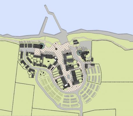 John O'Groats Masterplan layout