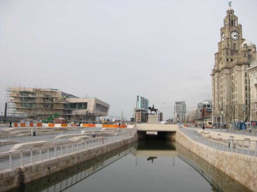 Pier Head Ferry Terminal Liverpool canal link