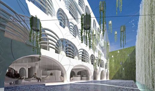 Institute for Islamic Culture Paris building design