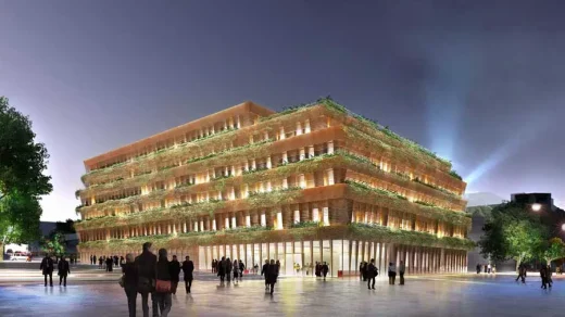 Offices Saint Etienne: Urssaf HQ building