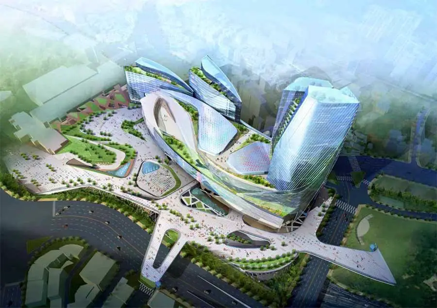 Urban Trachea Korea Seoul Station building design