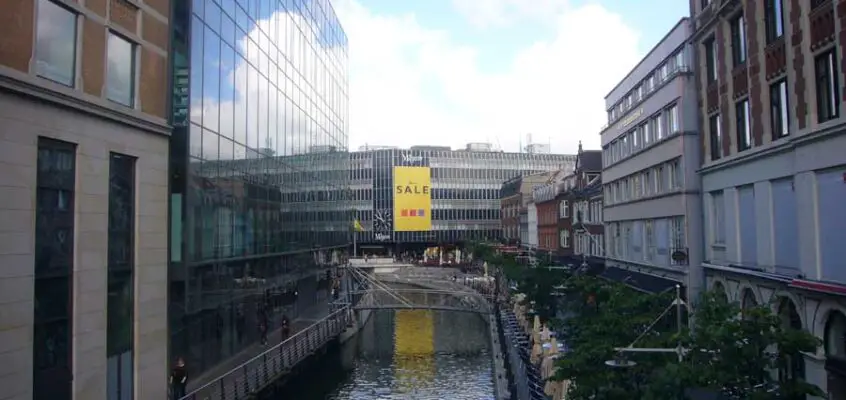Aarhus Aa: Jutland River Buildings