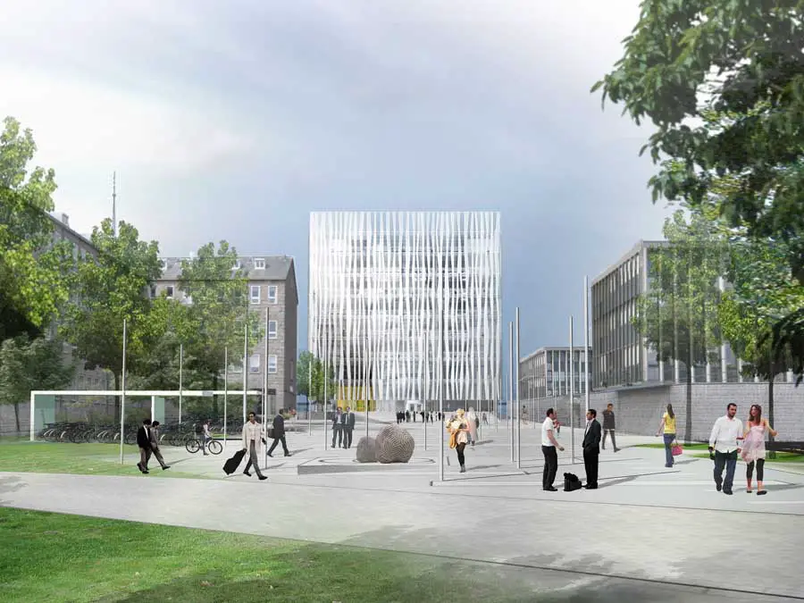 Aberdeen University Library Building shl design
