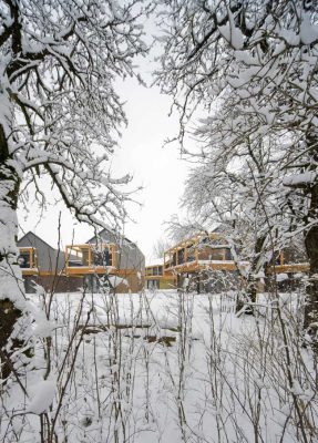 Backbone village houses, Podpec Housing