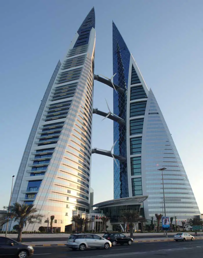 Bahrain World Trade Center building Manama