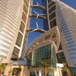 Bahrain World Trade Center building in Manama