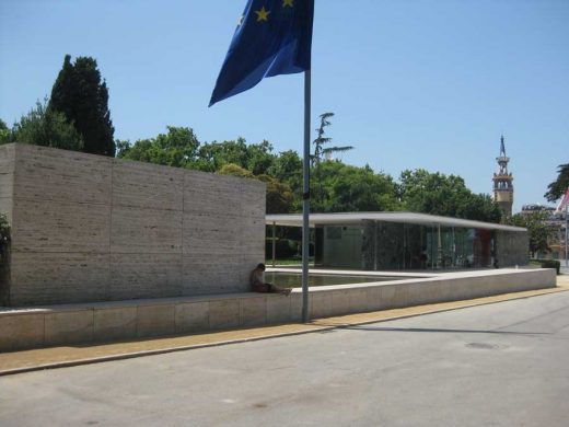 Barcelona Pavilion Mies van der Rohe building - How Have Boilers Changed post