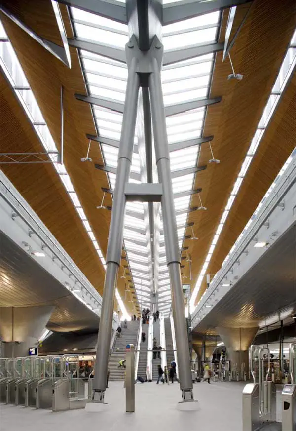 Bijlmer ArenA Station Amsterdam interior design